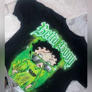 Betty Boop Short Sleeve Graphic Tee💚